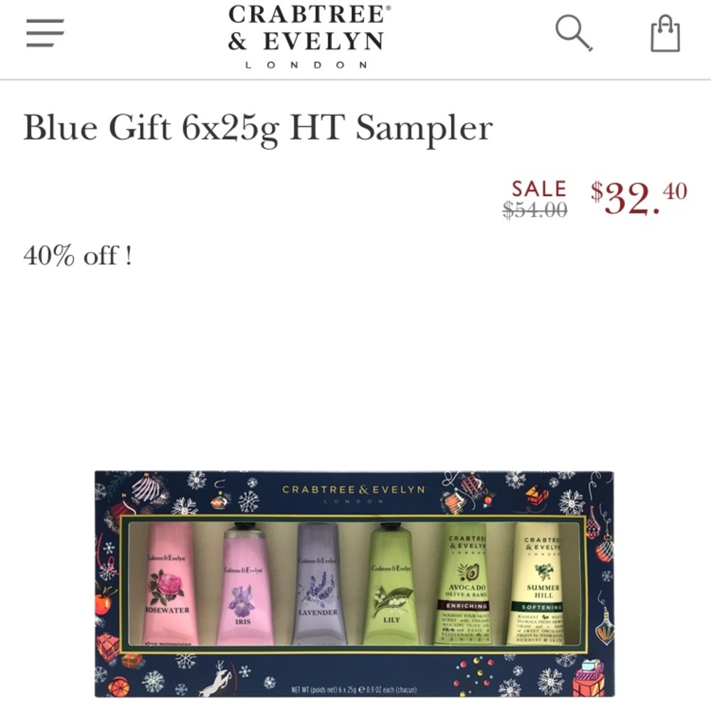 crabtree and evelyn hand therapy